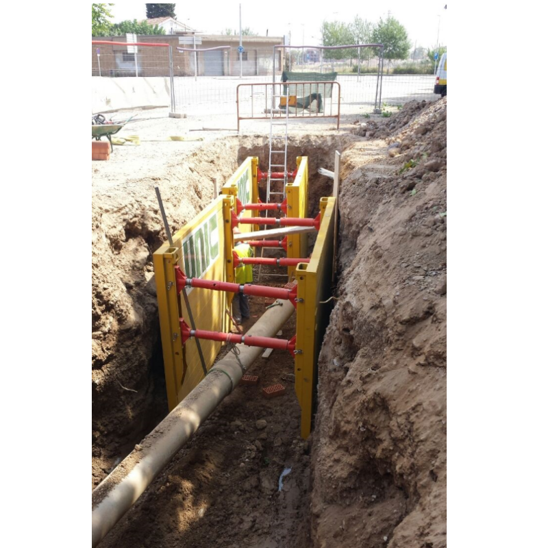 alquiler de entibaciones para zanjas en construcción alquiler de entibaciones para zanjas en construcción