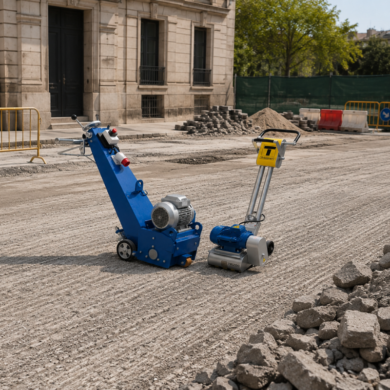 Lloguer fresadora industrial: la solució definitiva per a la preparació de paviments