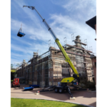 grua remolcable automontante aluminio funcionamiento