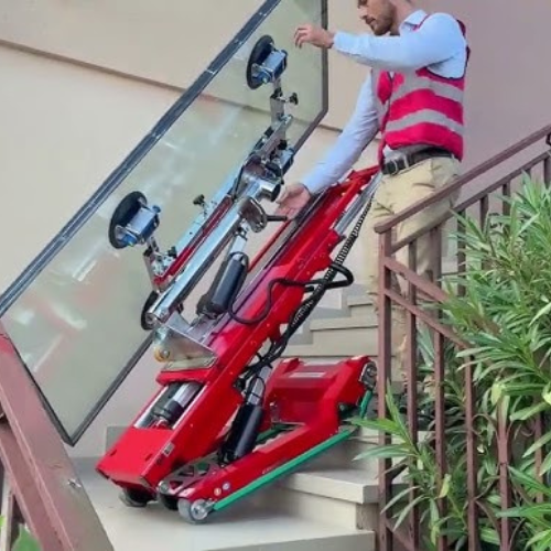 Robot sube escaleras para puertas y cristales
