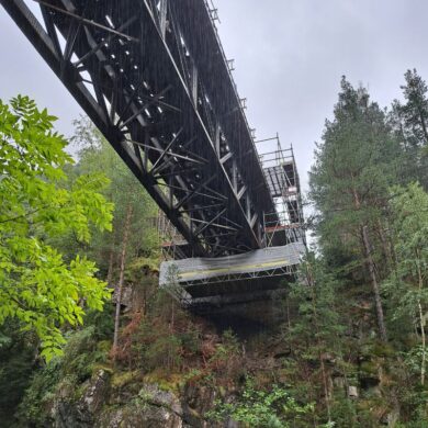 Proyecto puente de Jaca