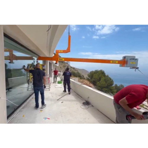 viga en voladizo contrapesada funcionamiento