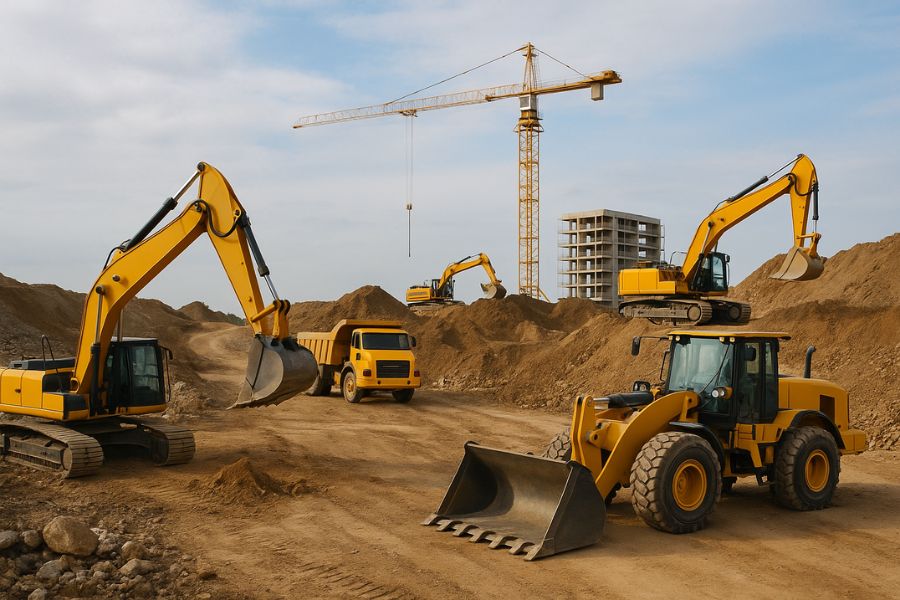 errores alquiler maquinaria obras UNIC