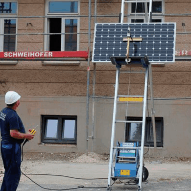Mitjans auxiliars per a pujar material a les cobertes: solucions segures i eficients