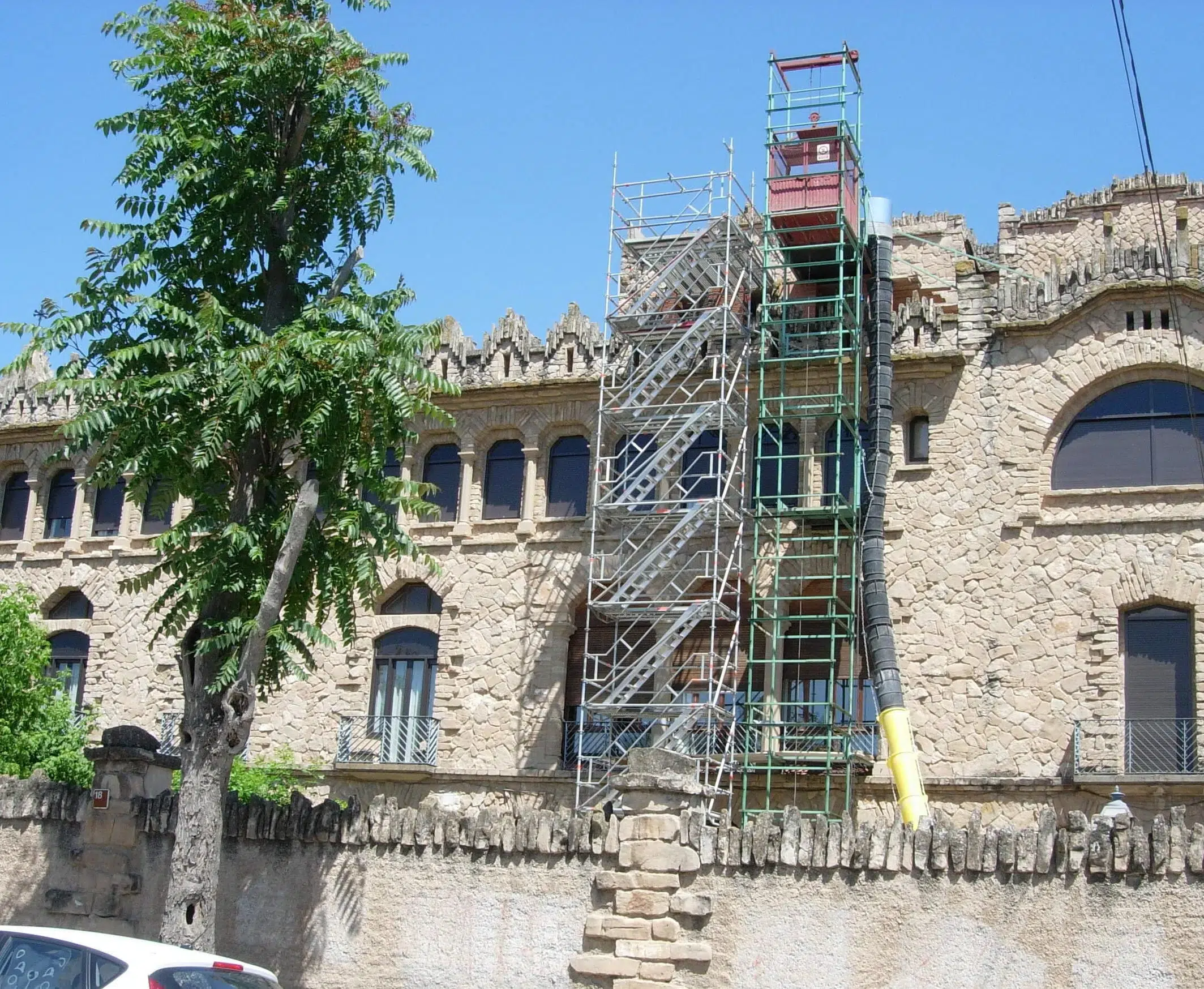 Escalera Acceso Obra Escalera Acceso Obra