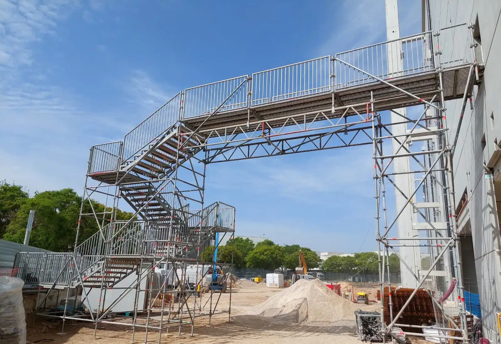 Escalera Emergencia Obra